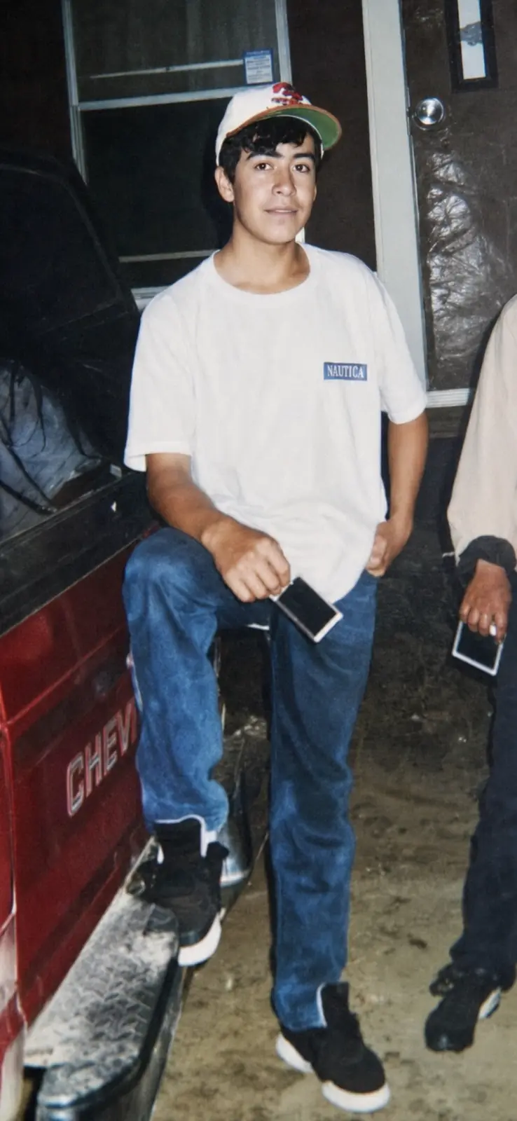 A teenager, ready to chase the dream